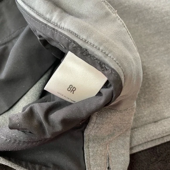 Women’s Express Editor Boot Cut Gray Suit Low-Rise Pants - Picture 5 of 5